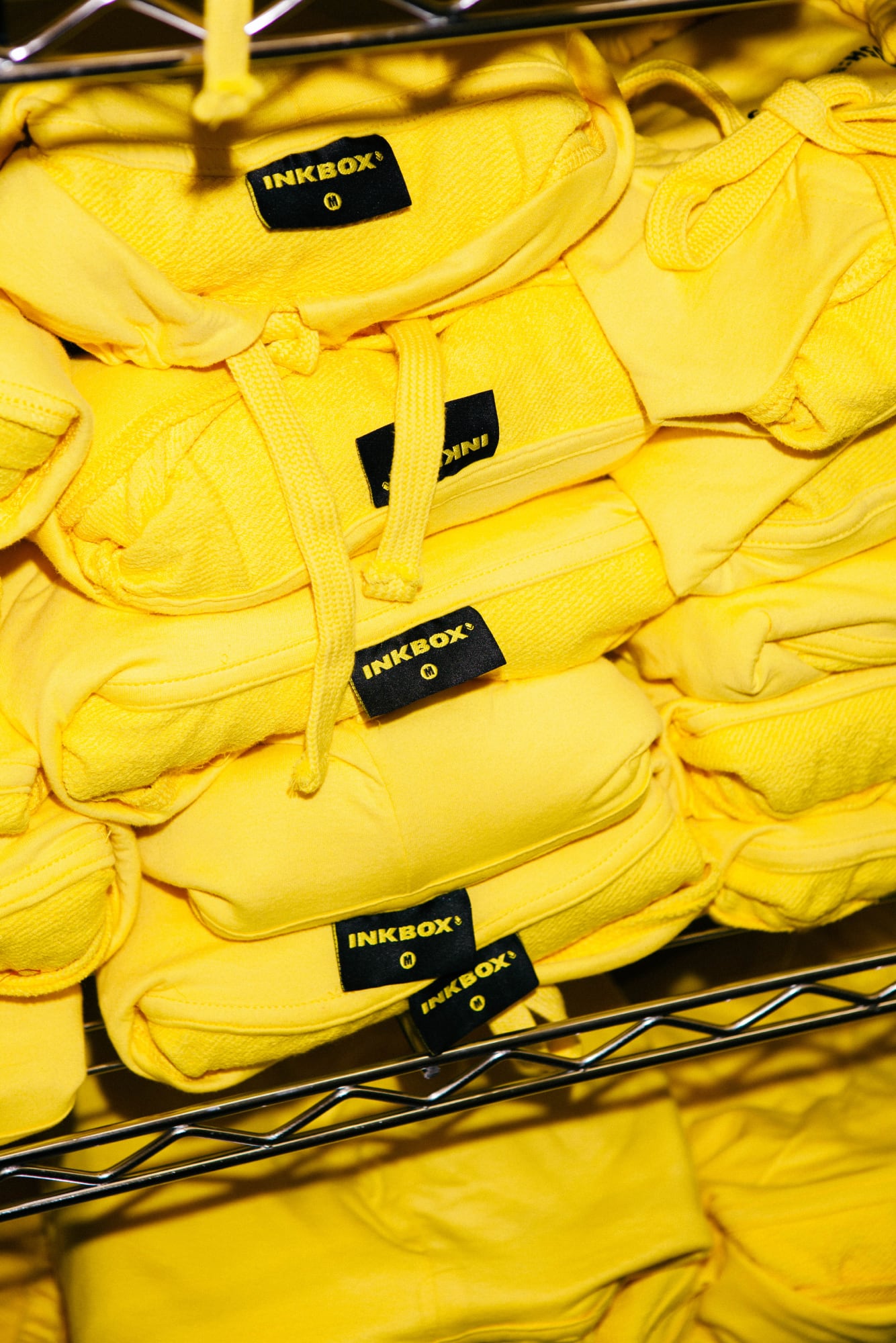 inkbox identity wordmark on merchandise